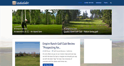 Desktop Screenshot of canadiangolfer.com